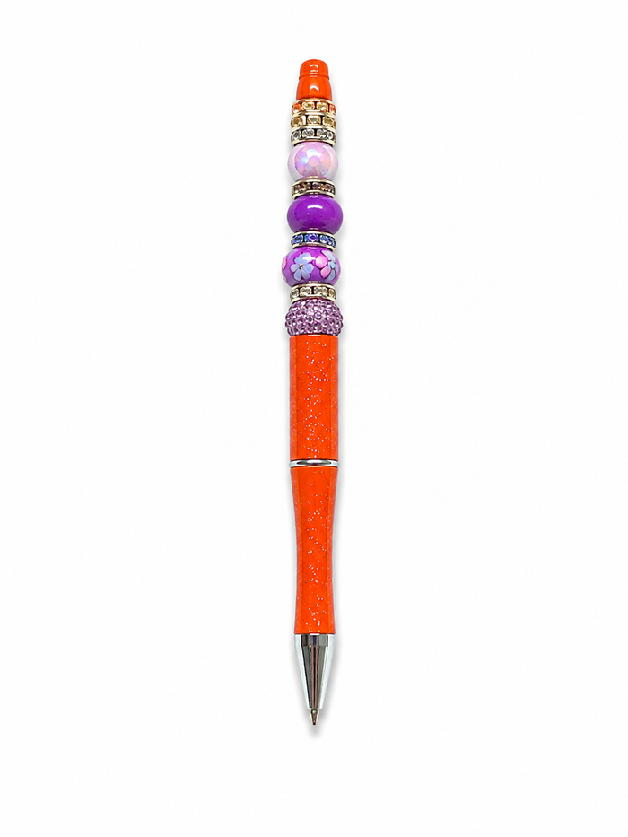 Purple Power Poppysmic Beadable Pen