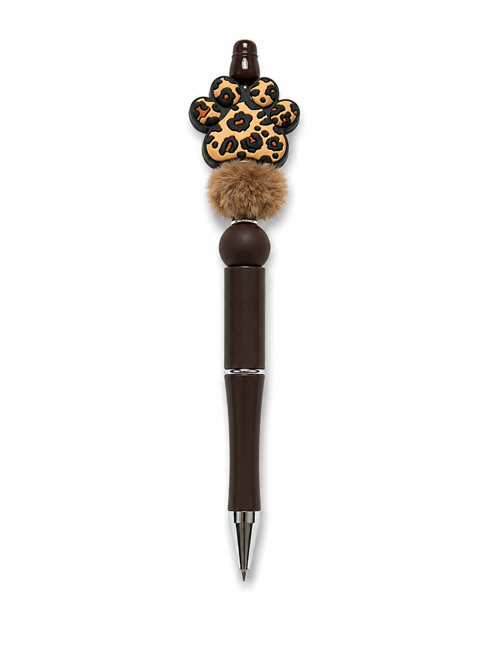 Paw Print Poppysmic Beadable Pen