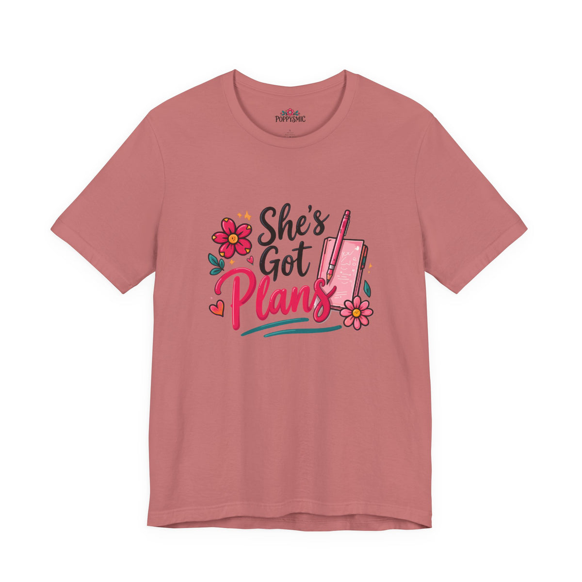 She's Got Plans Tee - Cute Shirt for Women