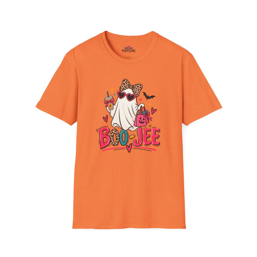 Boo-Jee Ghost Tee – Cute Glam Halloween T-Shirt