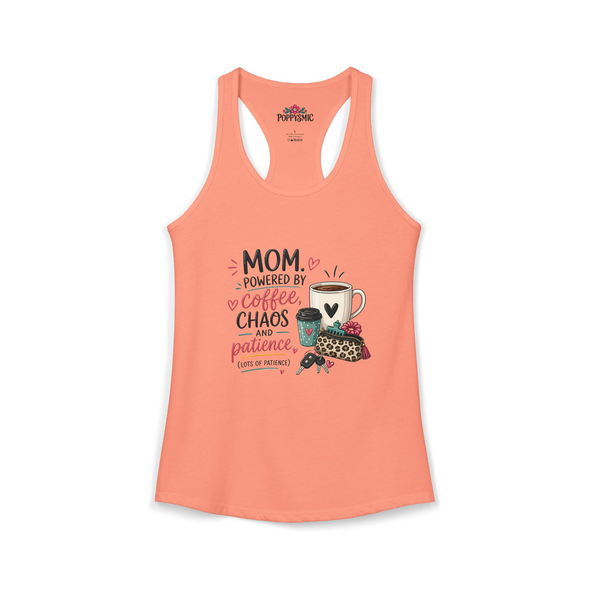 Powered by Coffee Racerback Tank
