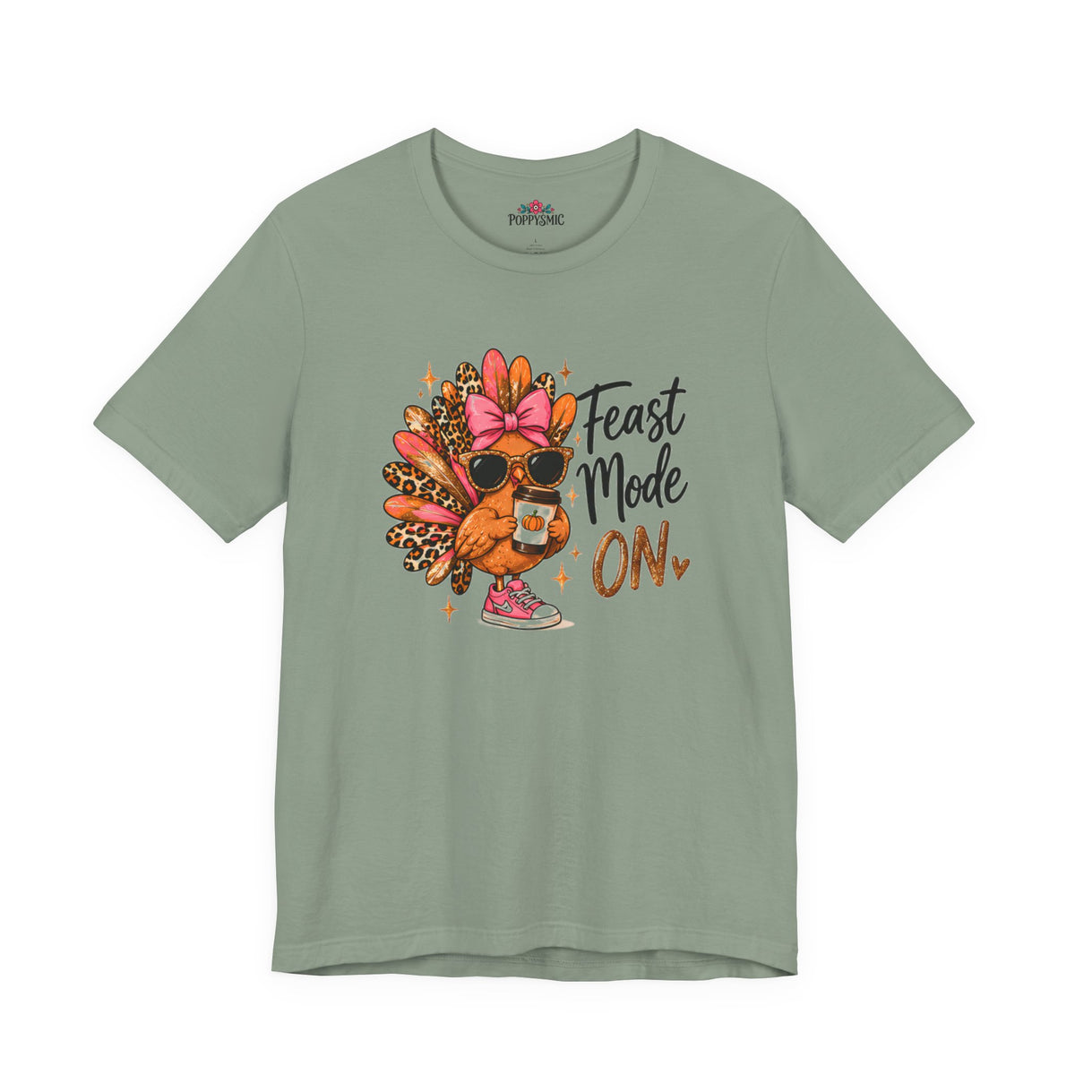 Feast Mode On Turkey Thanksgiving T-Shirt