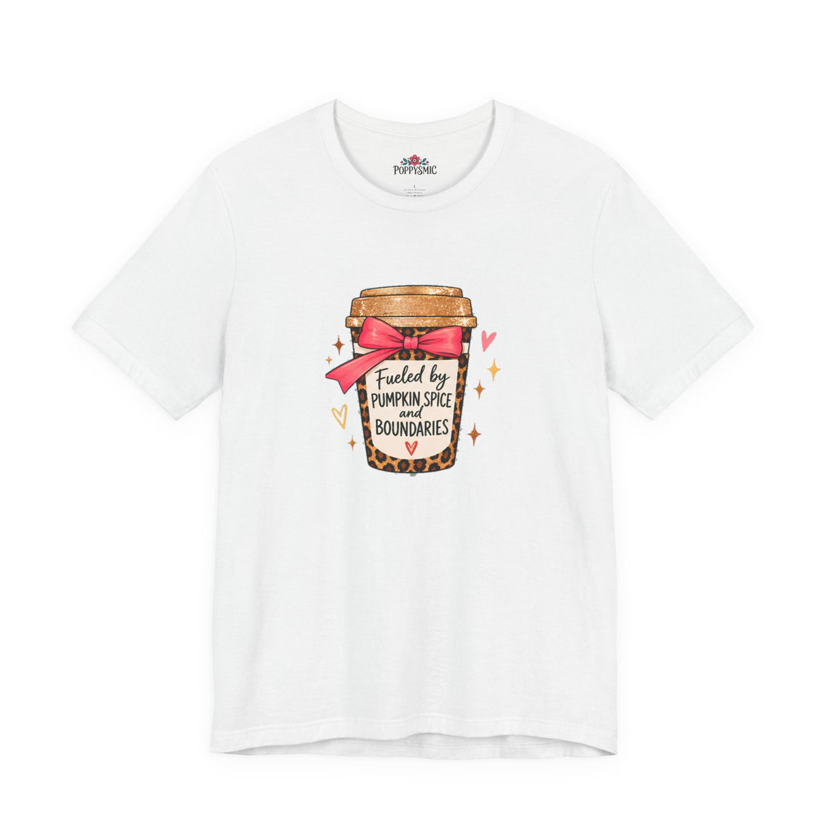 Fueled by Pumpkin Spice and Boundaries Graphic T-Shirt