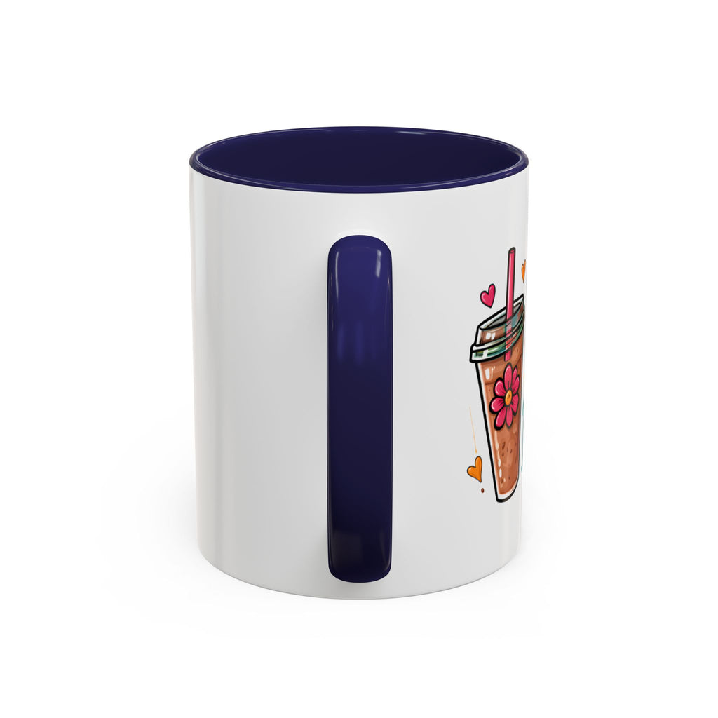 Inspirational Coffee Mug — 'Chaos, Coffee & Cozy Dreams' Accent Ceramic Mug (11/15oz)