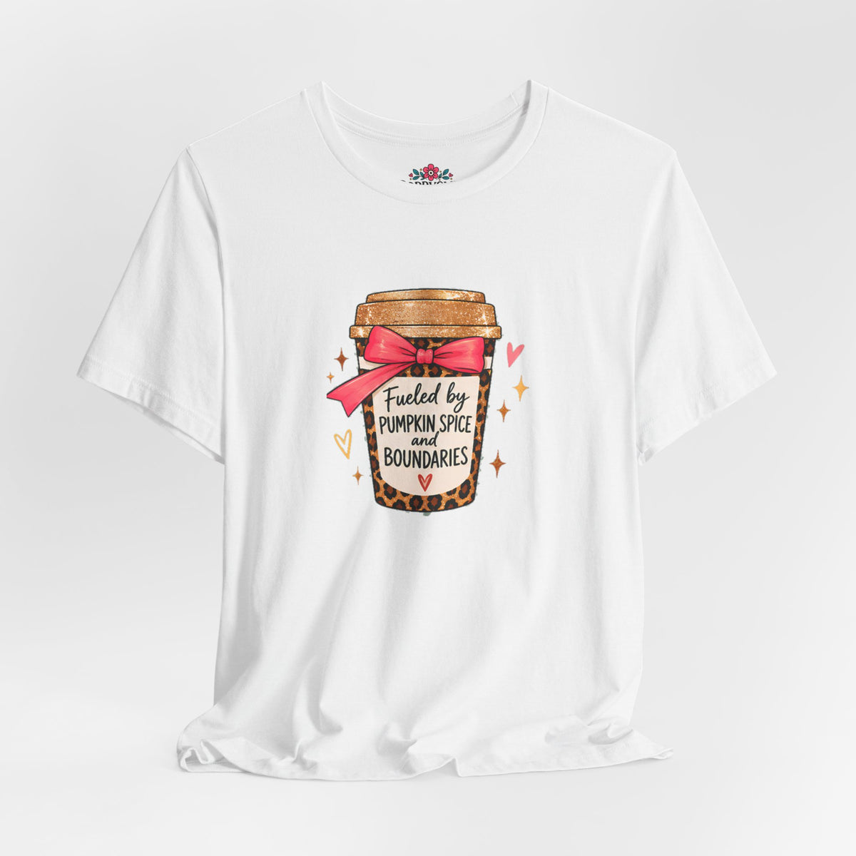 Fueled by Pumpkin Spice and Boundaries Graphic T-Shirt