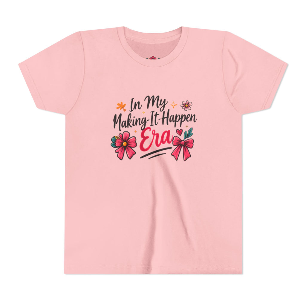 Youth Tee - In My Making-It-Happen Era Floral Graphic