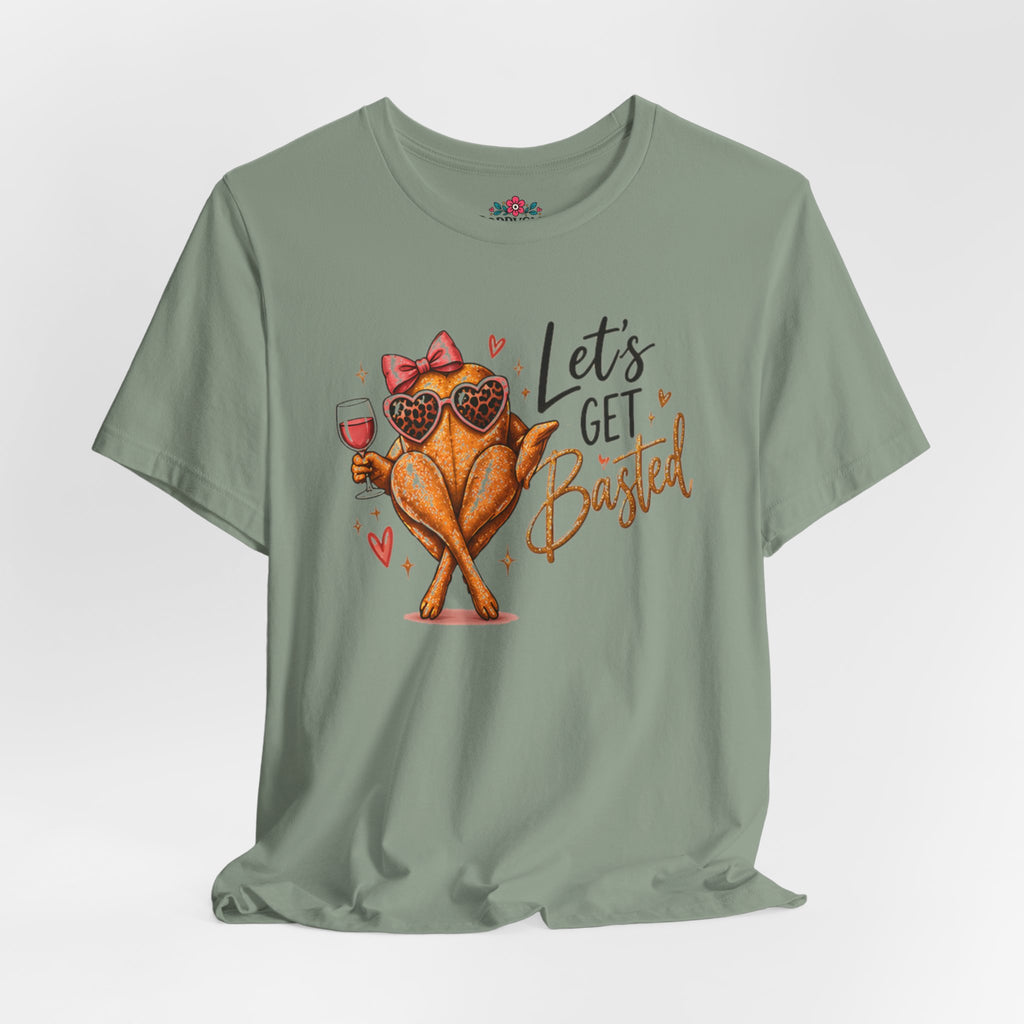 Let’s Get Toasted Turkey Drinking Graphic Tee