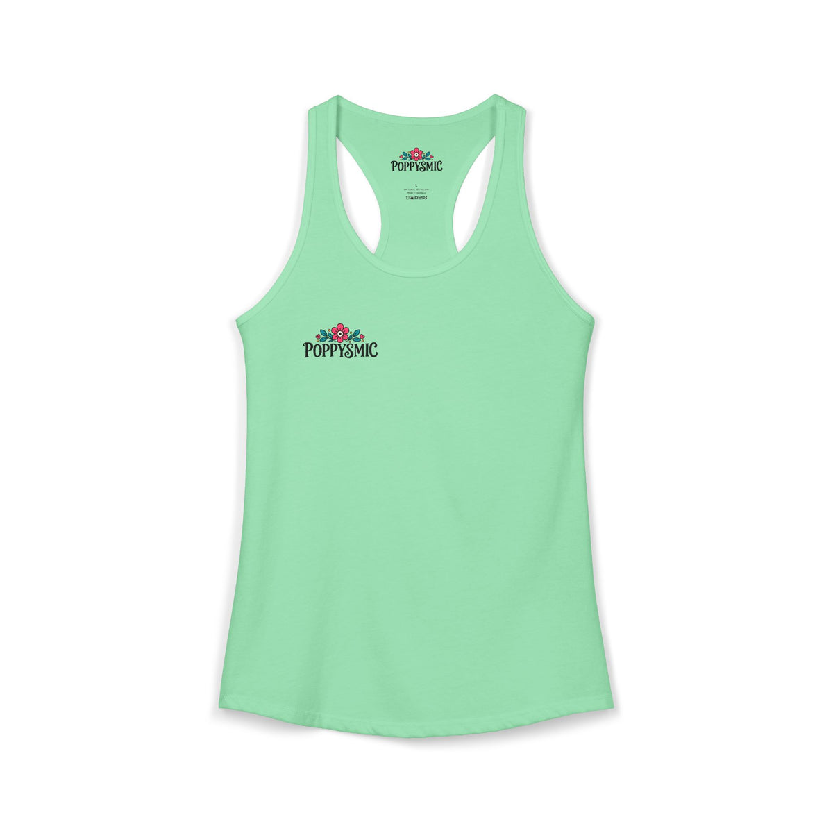 Watch Me Work Women's Ideal Racerback Tank