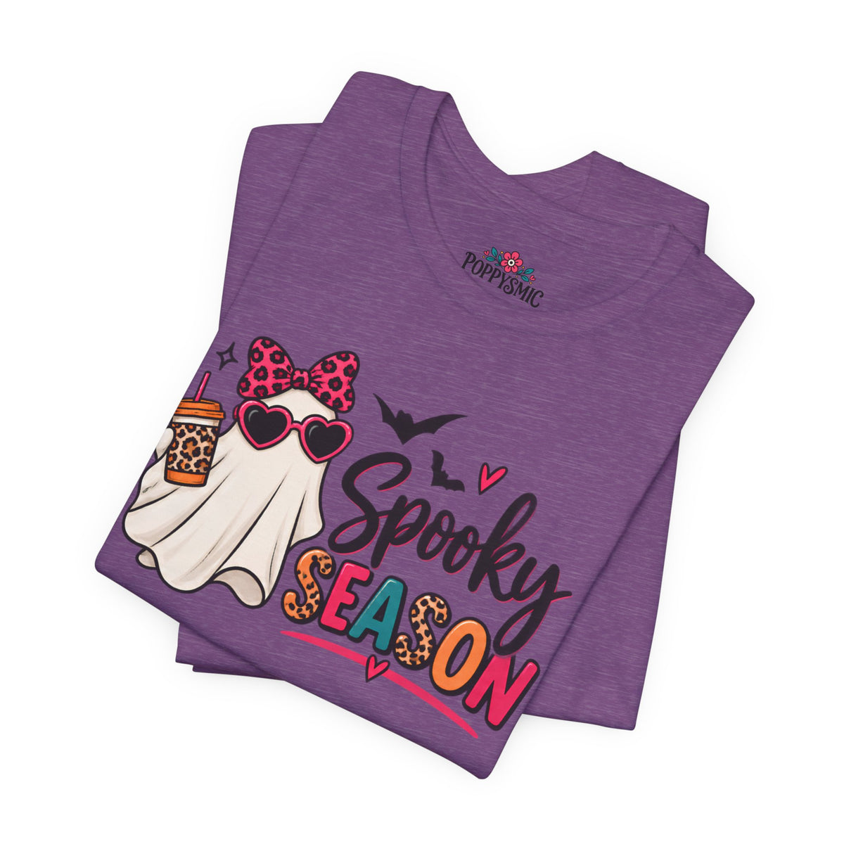 Spooky Season Ghost Tee — Cute Halloween Graphic T-Shirt