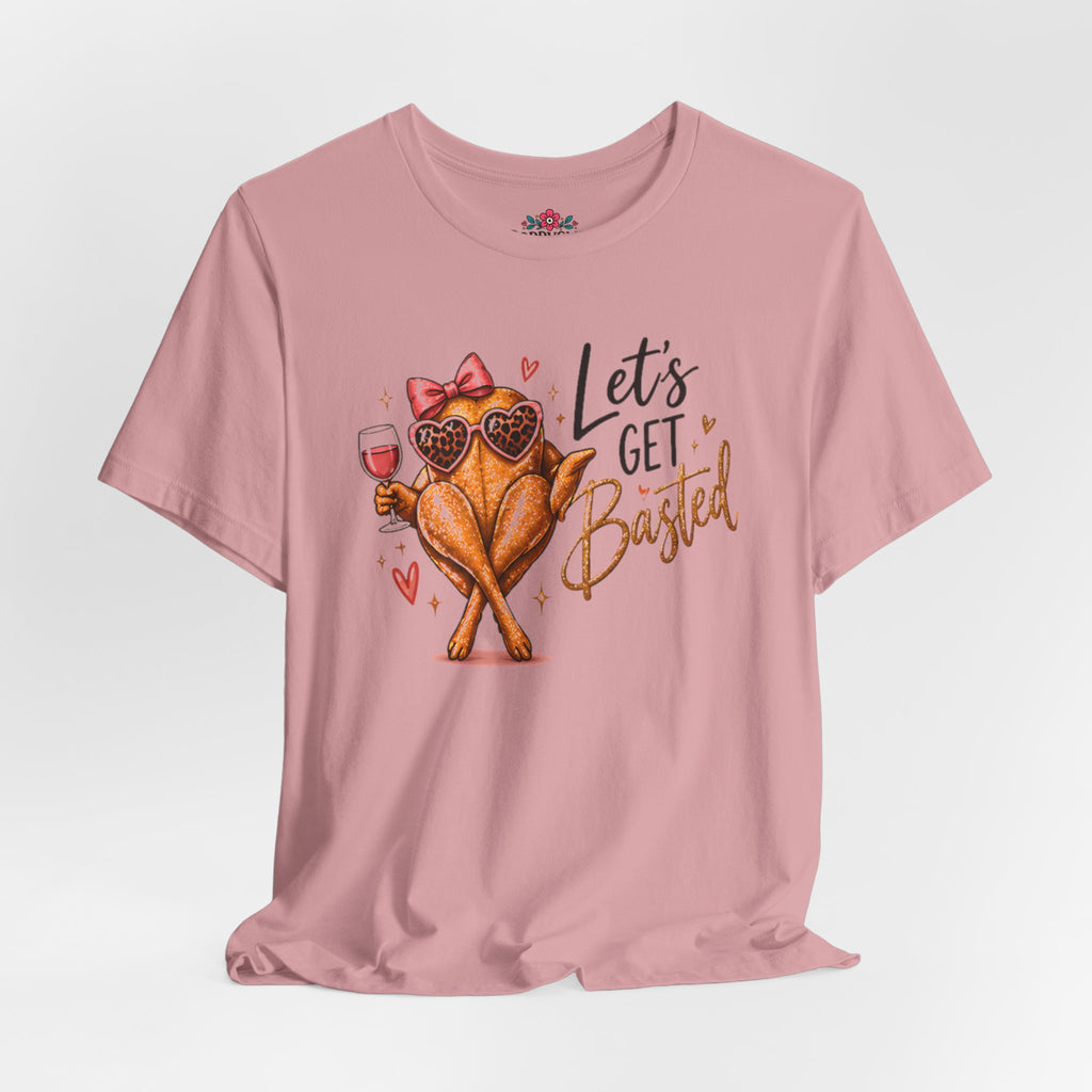 Let’s Get Toasted Turkey Drinking Graphic Tee