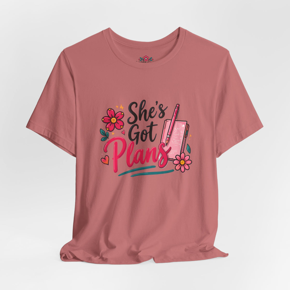 She's Got Plans Tee - Cute Shirt for Women