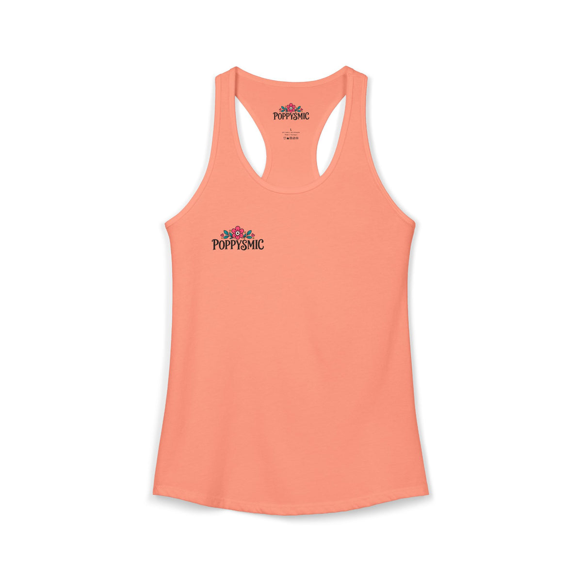 Watch Me Work Women's Ideal Racerback Tank