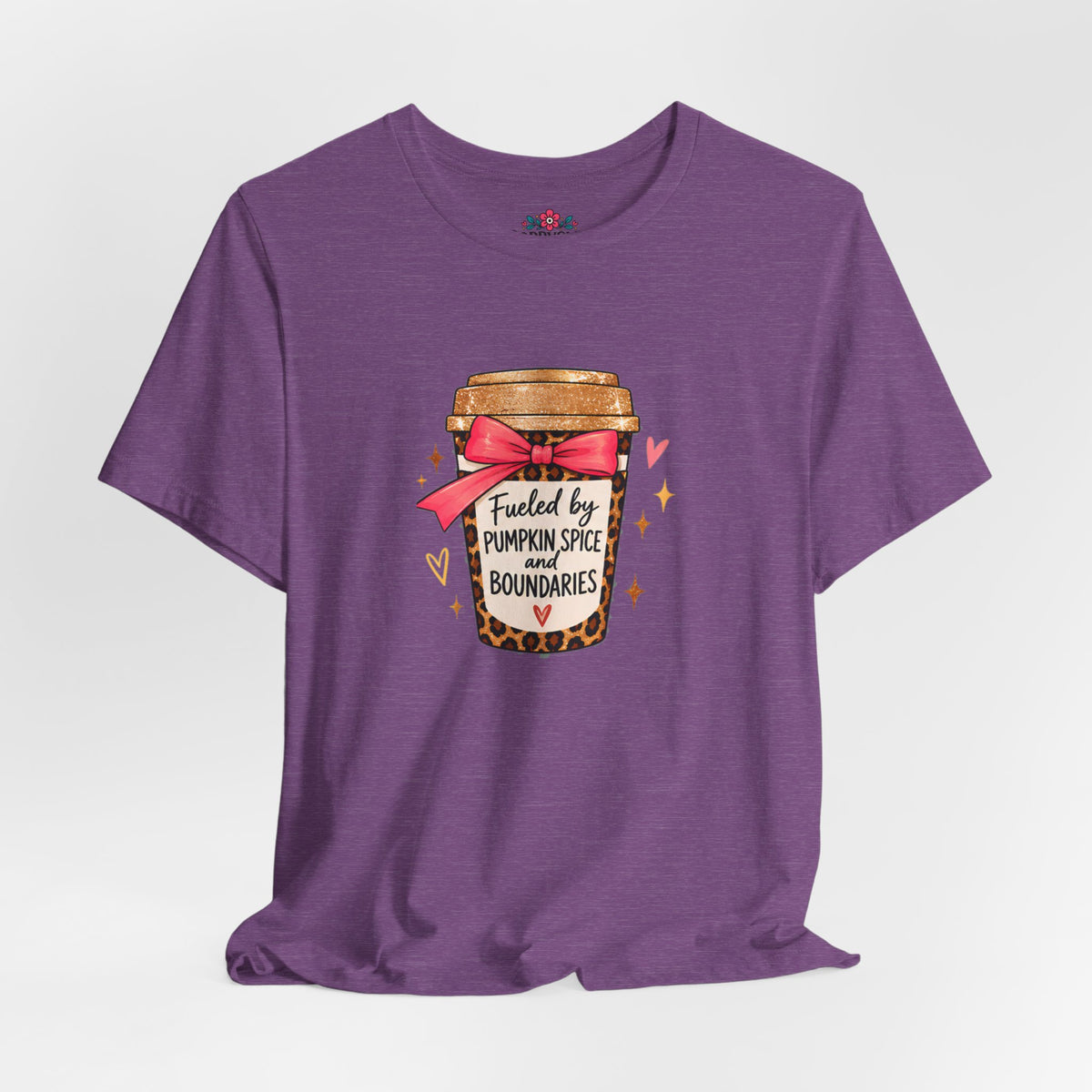 Fueled by Pumpkin Spice and Boundaries Graphic T-Shirt