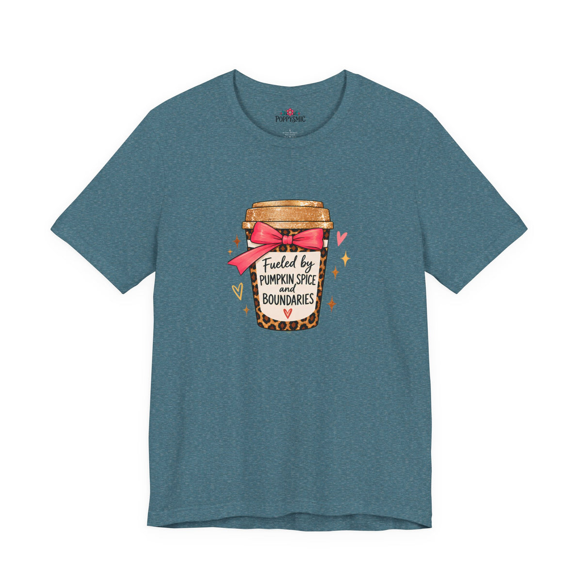 Fueled by Pumpkin Spice and Boundaries Graphic T-Shirt