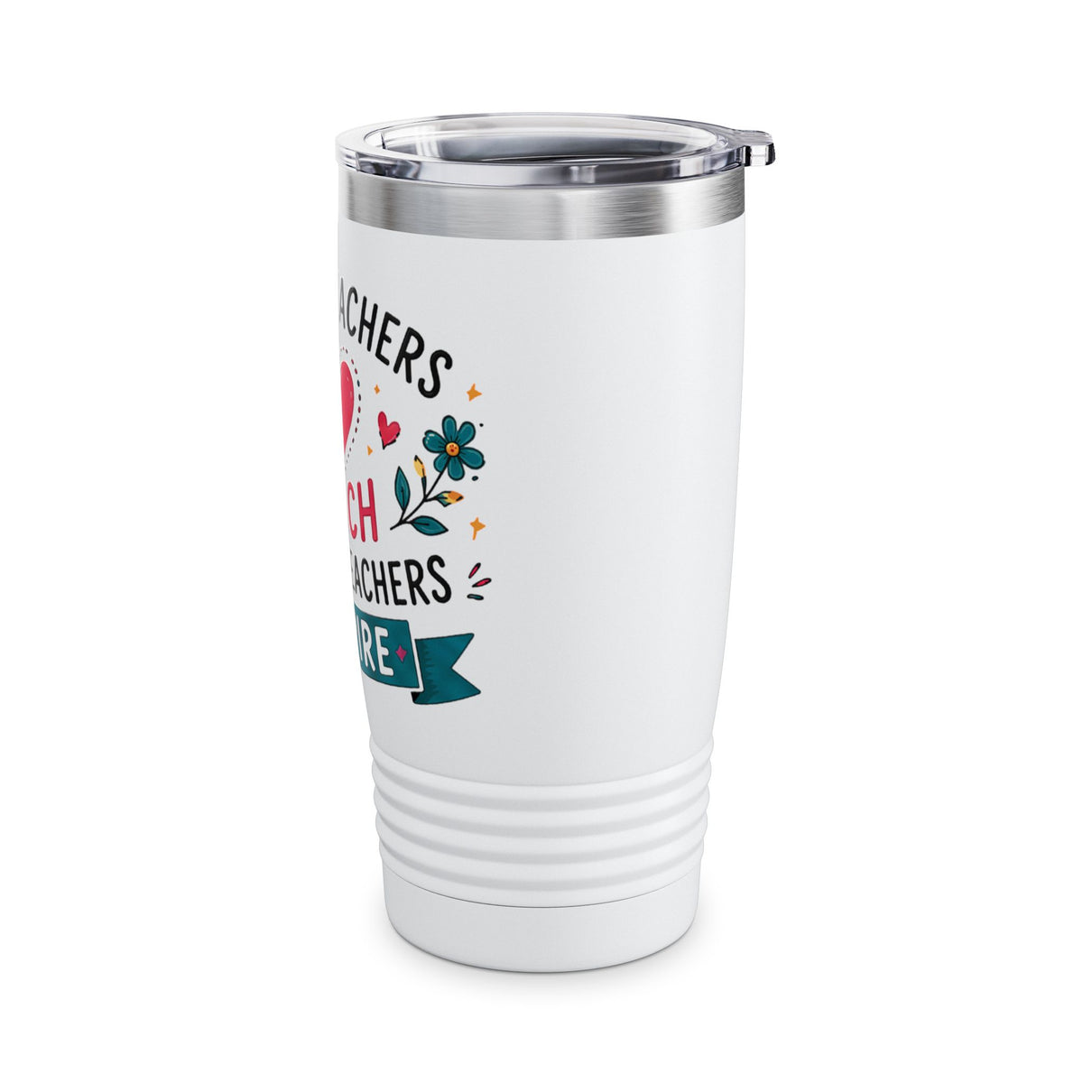 Teacher Tumbler - "Good Teachers Teach, Great Teachers Inspire" 20oz Insulated Travel Cup