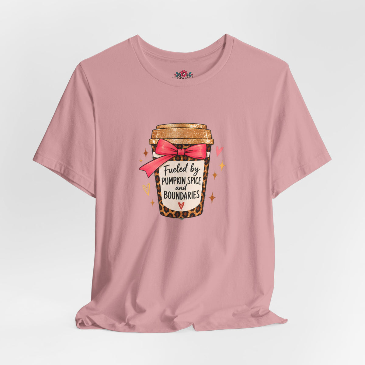 Fueled by Pumpkin Spice and Boundaries Graphic T-Shirt