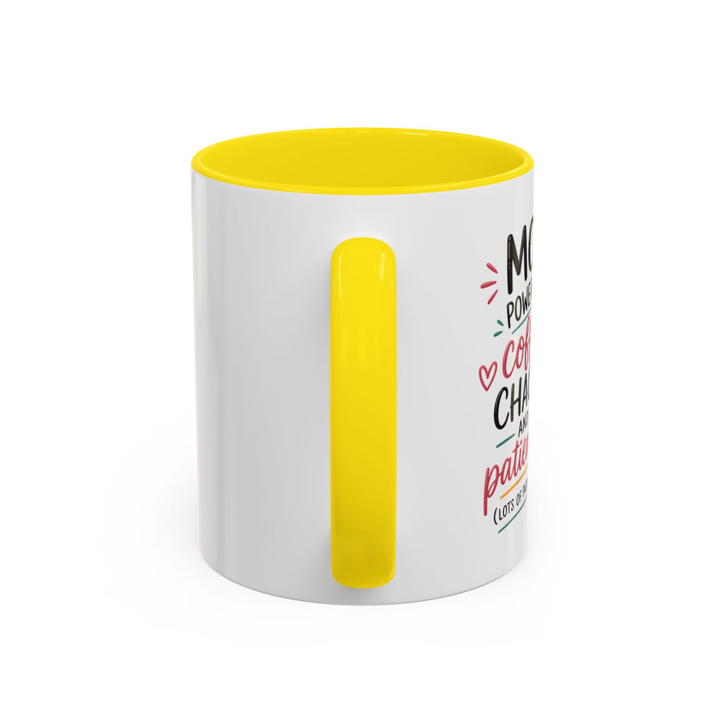 Coffee Lovers Accent Mug — Cute Cowgirl Boots & Coffee Illustration (11/15oz)