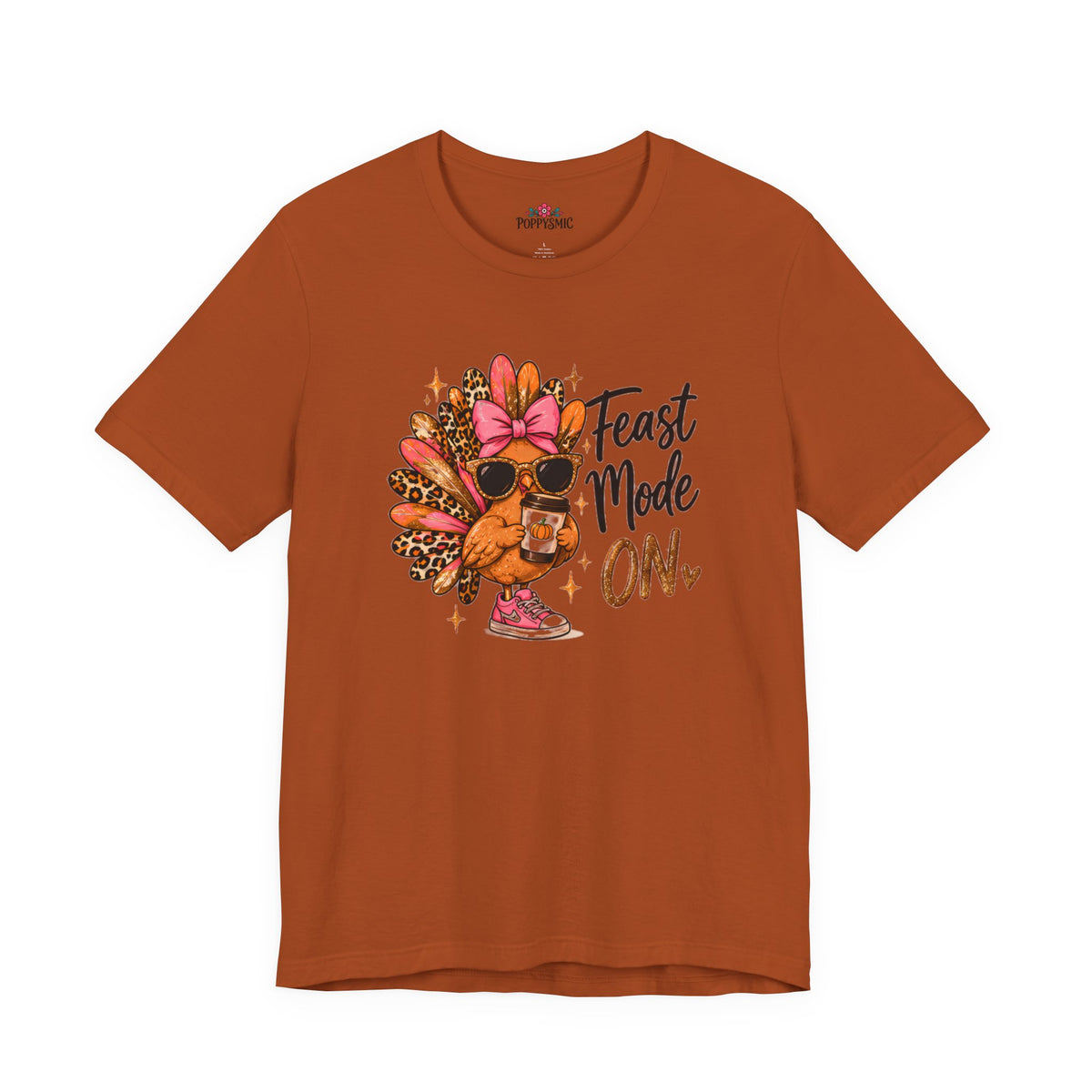 Feast Mode On Turkey Thanksgiving T-Shirt