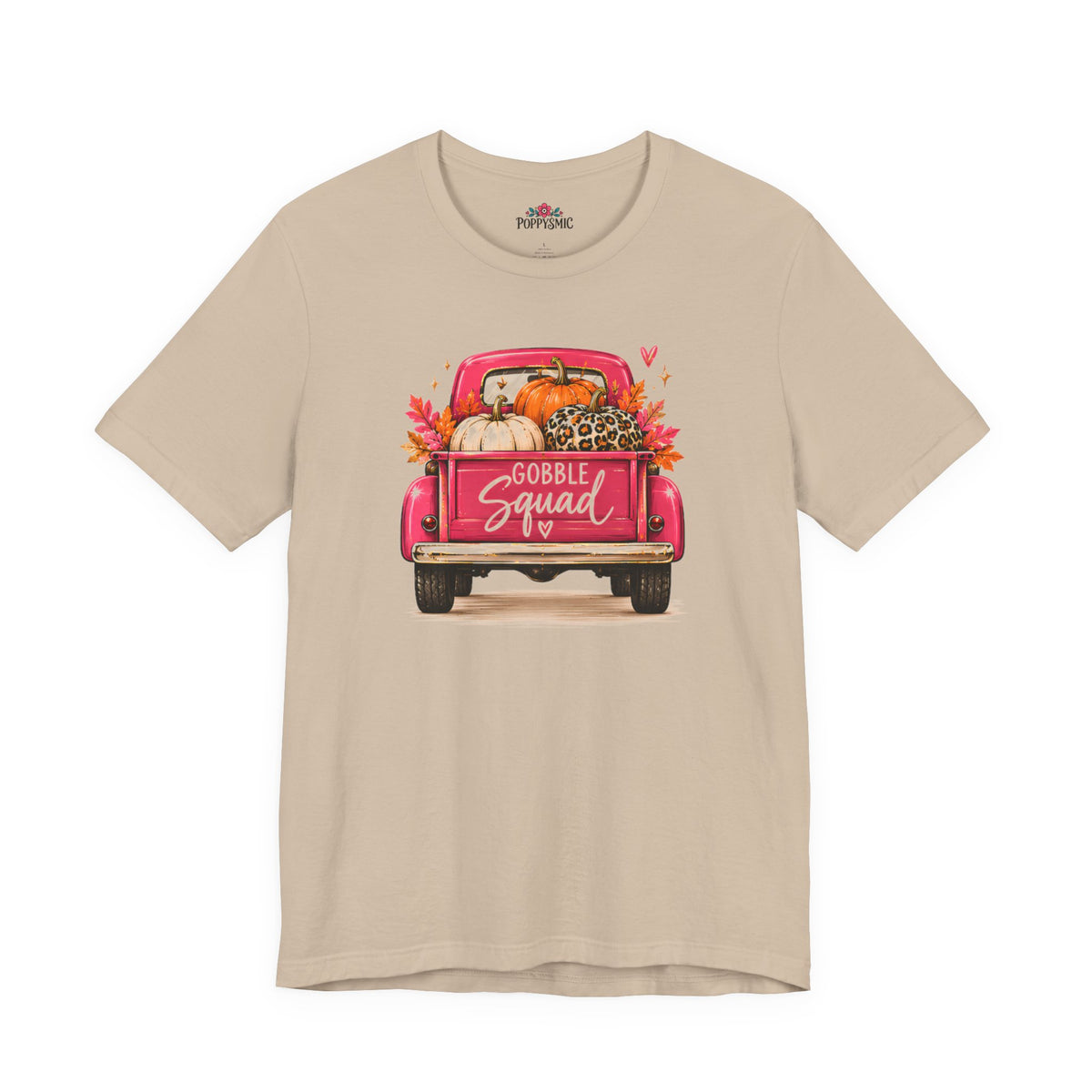 Gobbles Squad Thanksgiving Turkey Truck T-Shirt