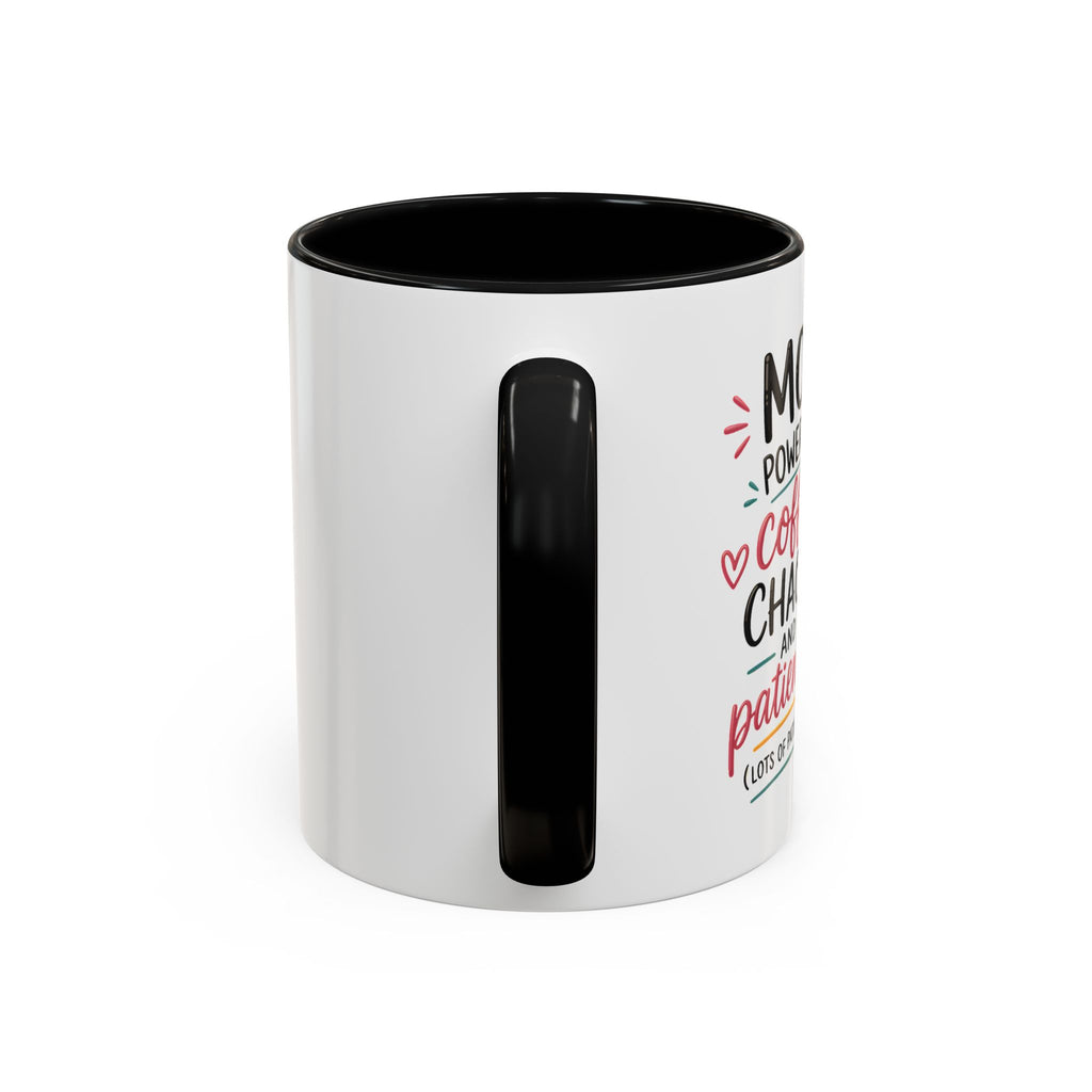 Coffee Lovers Accent Mug — Cute Cowgirl Boots & Coffee Illustration (11/15oz)