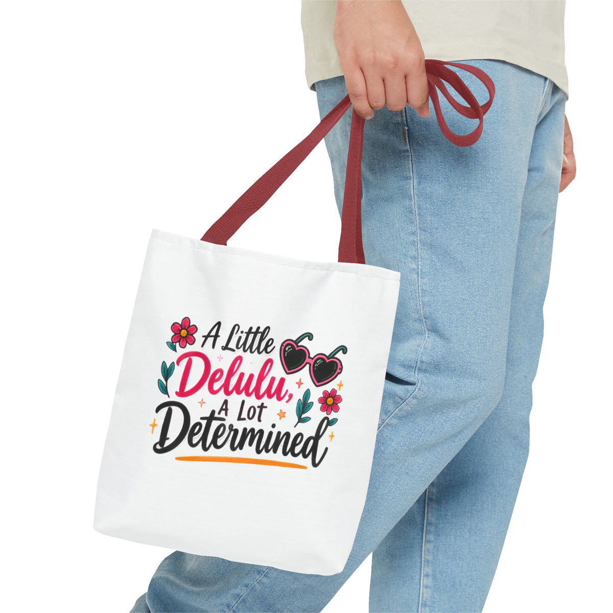 A Little Delulu Tote Bag
