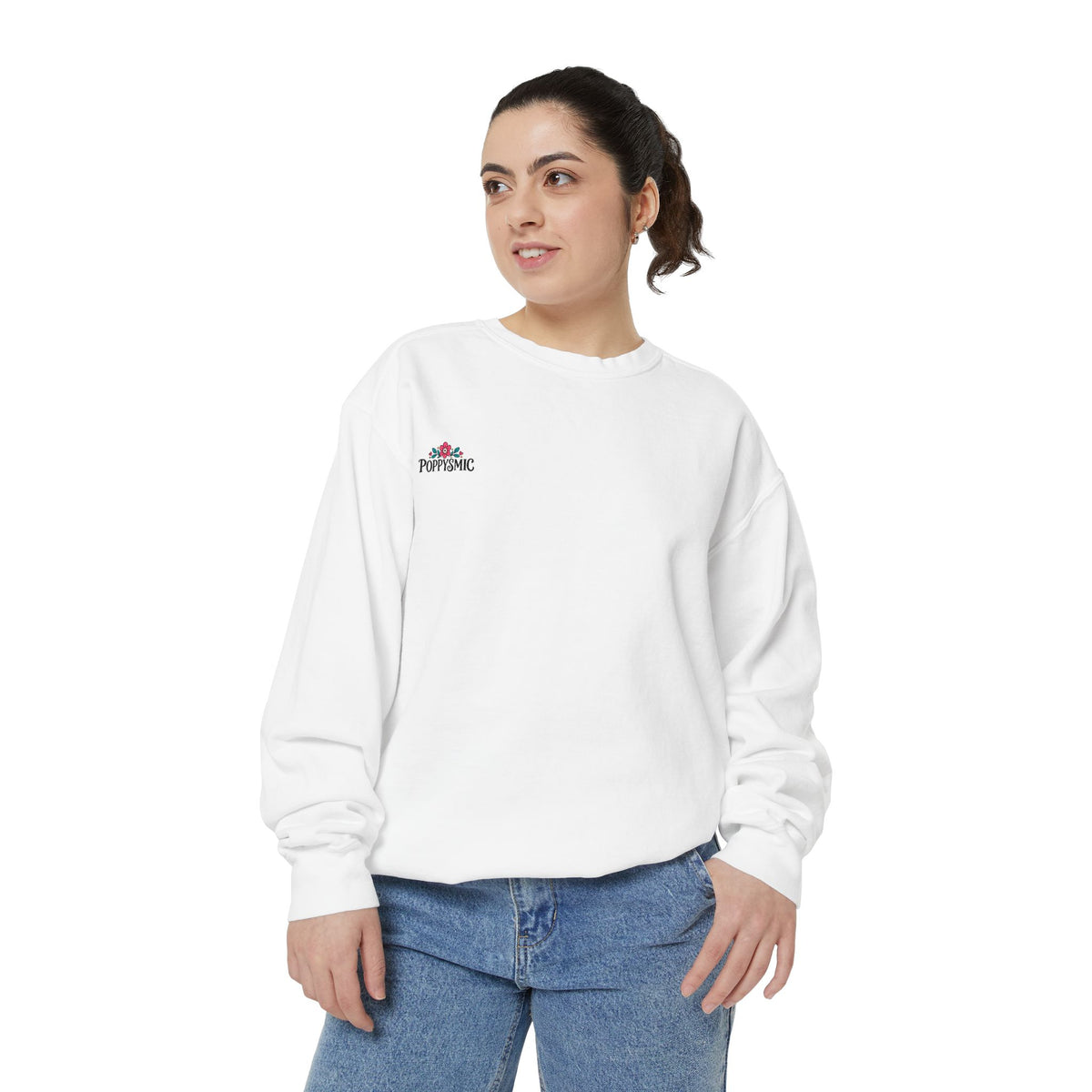 Cheerleader Mom Sweatshirt — ‘Loud, Proud & Caffeinated’ Crewneck