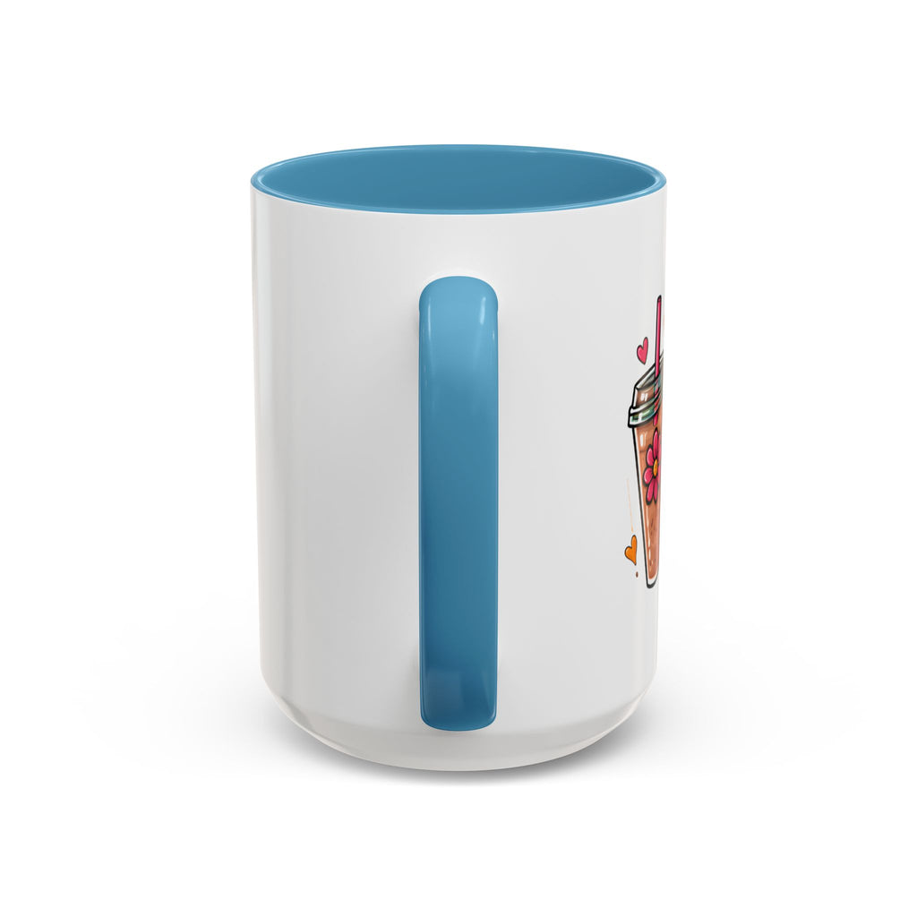 Inspirational Coffee Mug — 'Chaos, Coffee & Cozy Dreams' Accent Ceramic Mug (11/15oz)