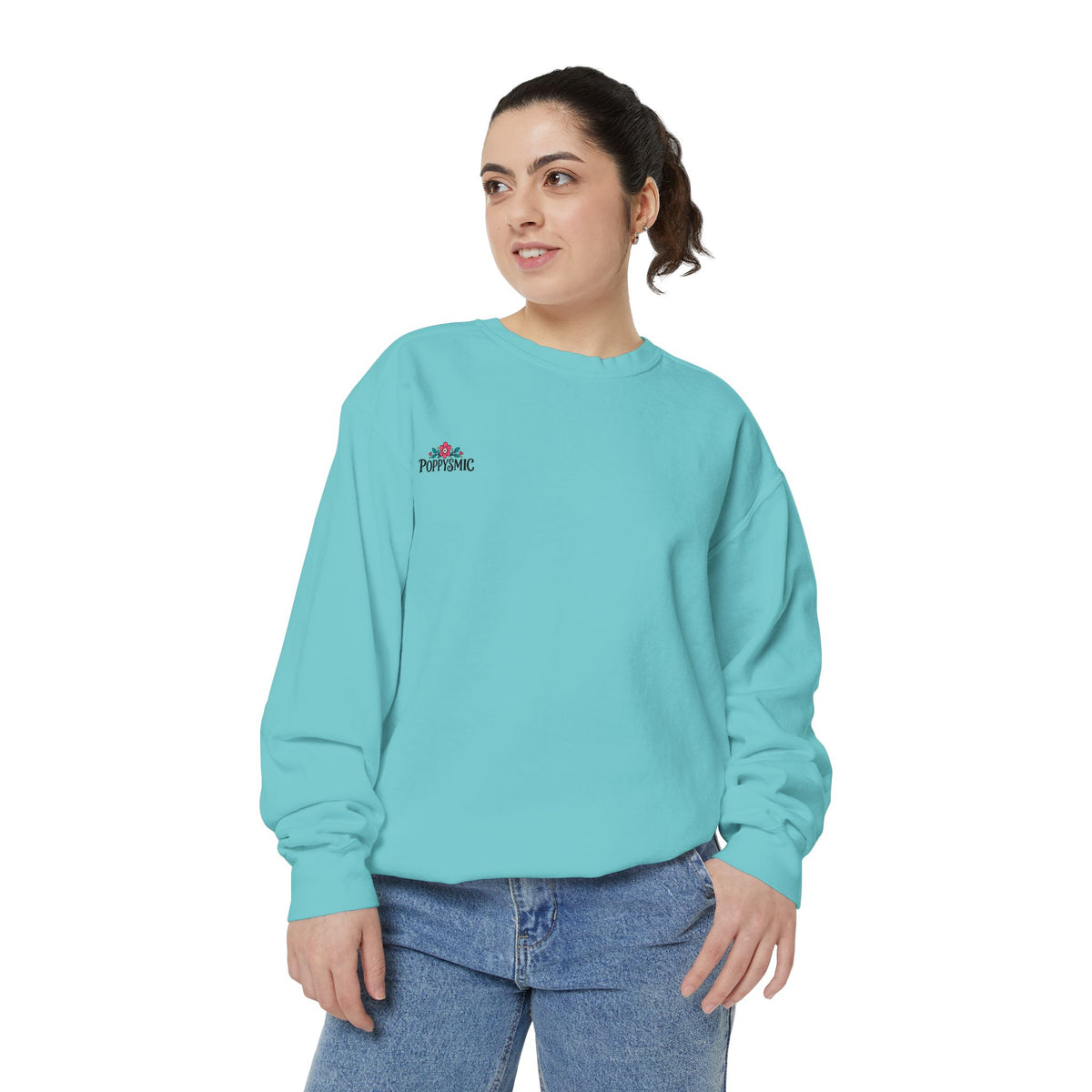 Cheerleader Mom Sweatshirt — ‘Loud, Proud & Caffeinated’ Crewneck