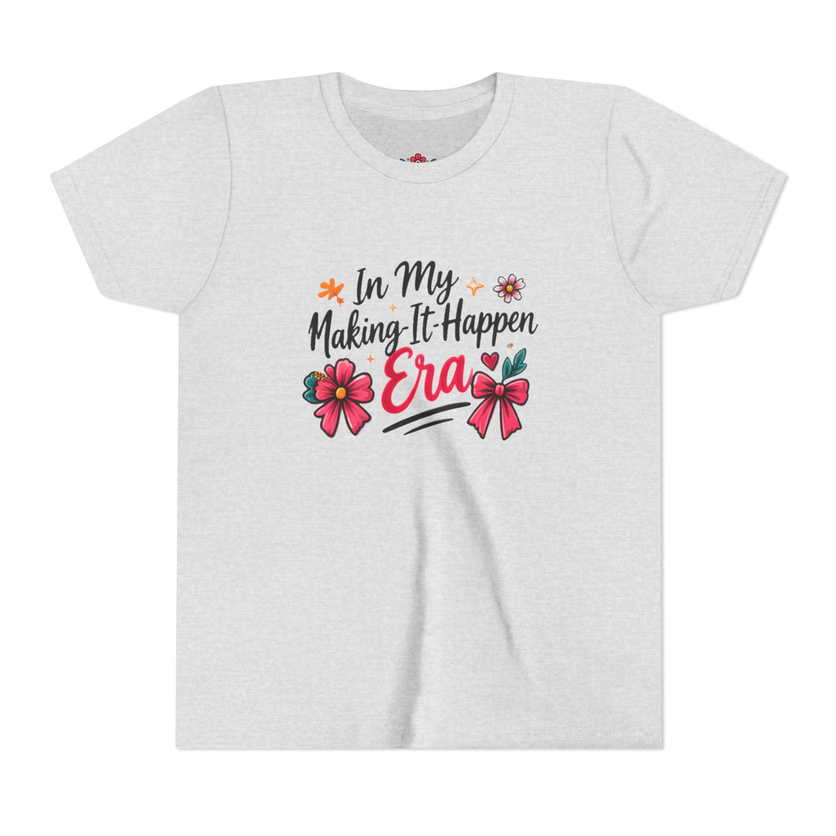 Youth Tee - In My Making-It-Happen Era Floral Graphic