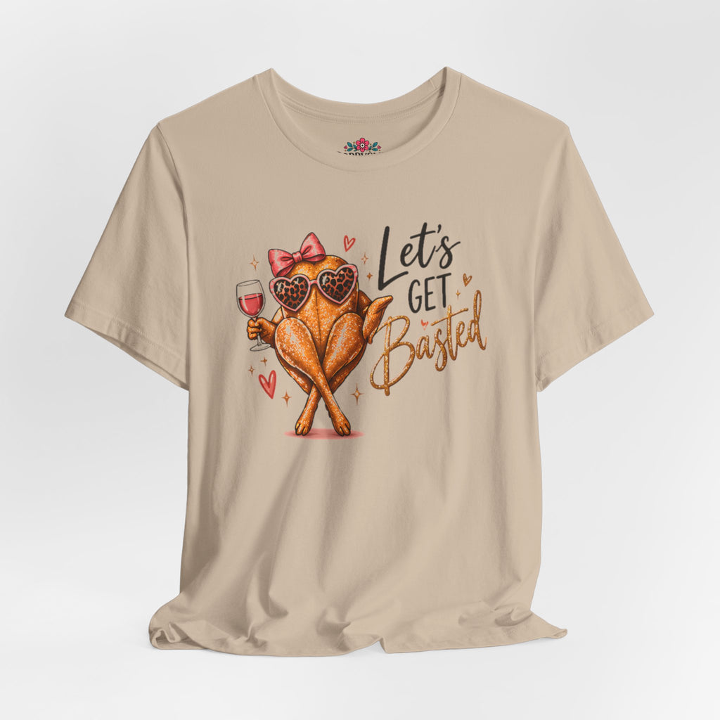 Let’s Get Toasted Turkey Drinking Graphic Tee