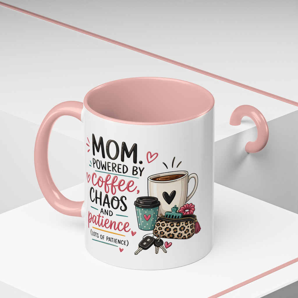 Coffee Lovers Accent Mug — Cute Cowgirl Boots & Coffee Illustration (11/15oz)