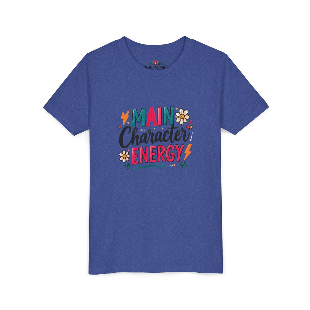 Youth Tee — "Main Character Energy" Graphic Shirt