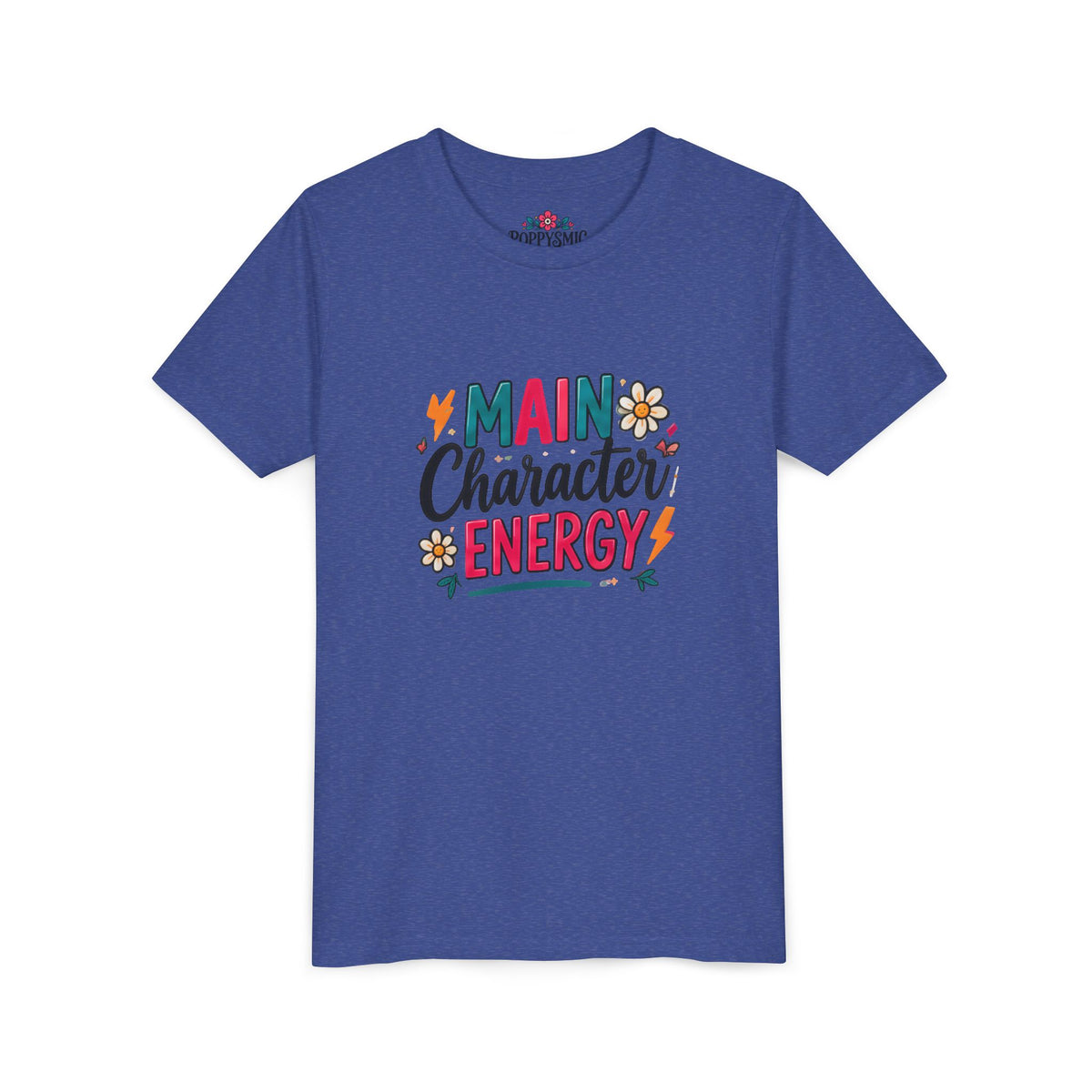 Youth Tee — "Main Character Energy" Graphic Shirt