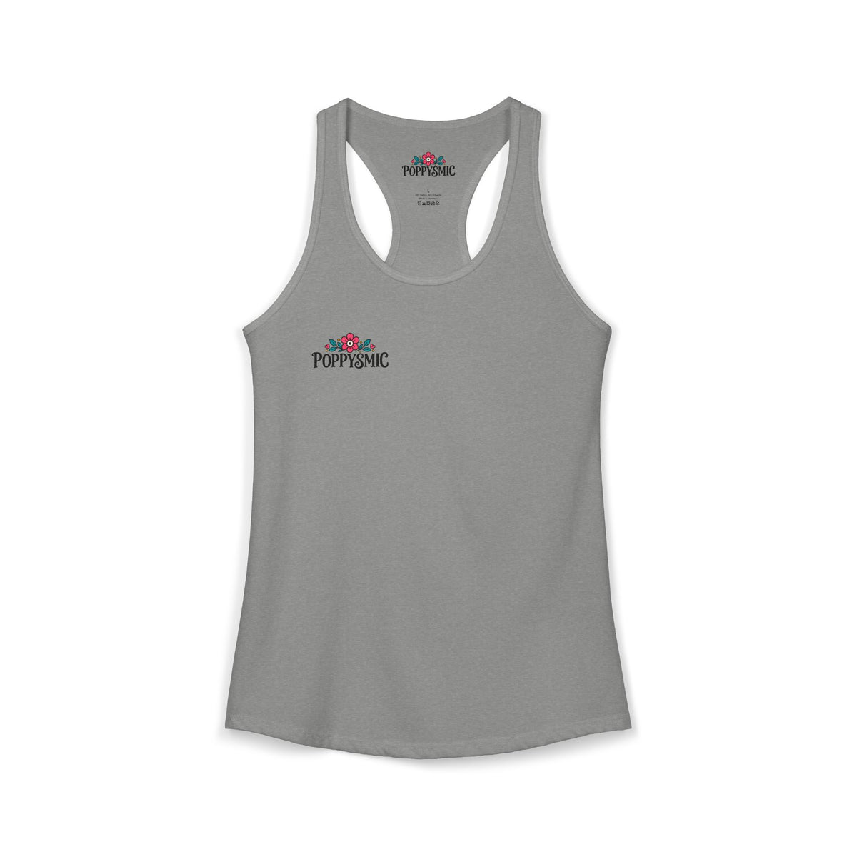 Watch Me Work Women's Ideal Racerback Tank