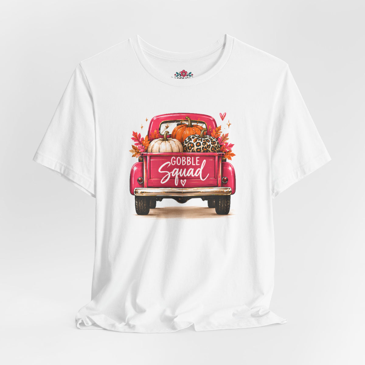 Gobbles Squad Thanksgiving Turkey Truck T-Shirt