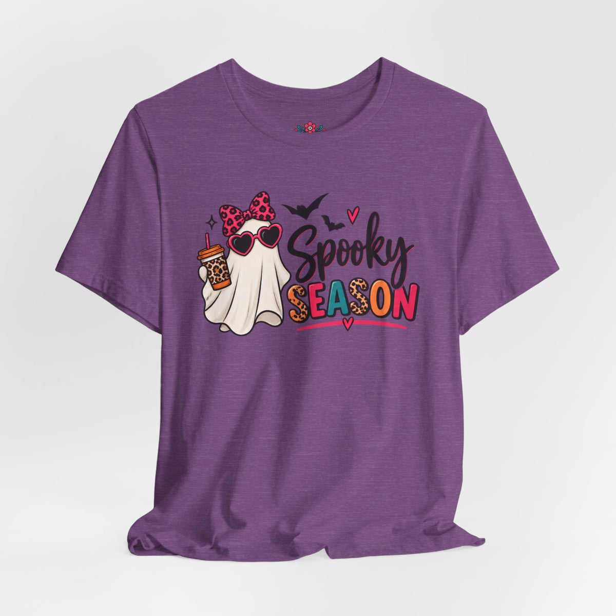 Spooky Season Ghost Tee — Cute Halloween Graphic T-Shirt