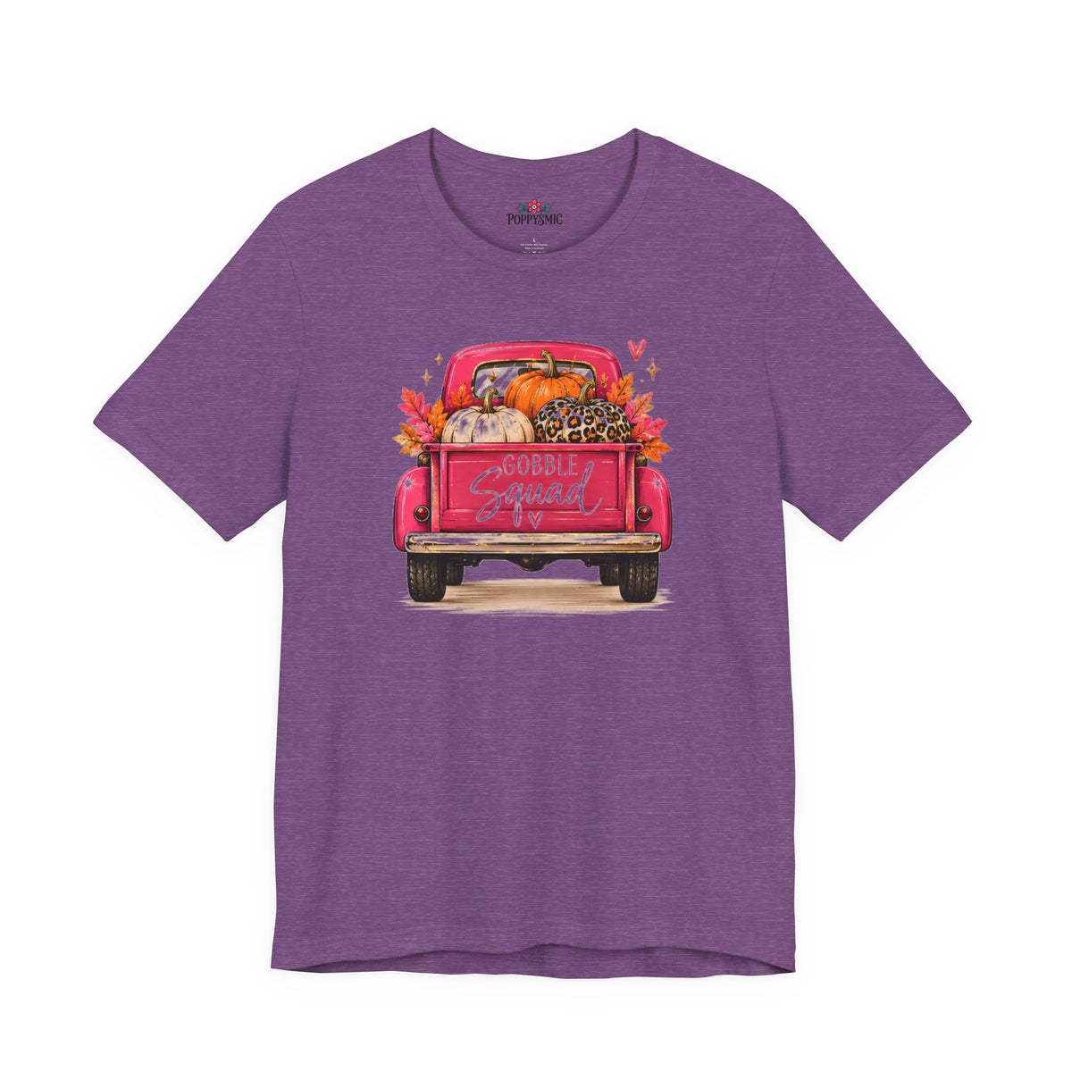 Gobbles Squad Thanksgiving Turkey Truck T-Shirt