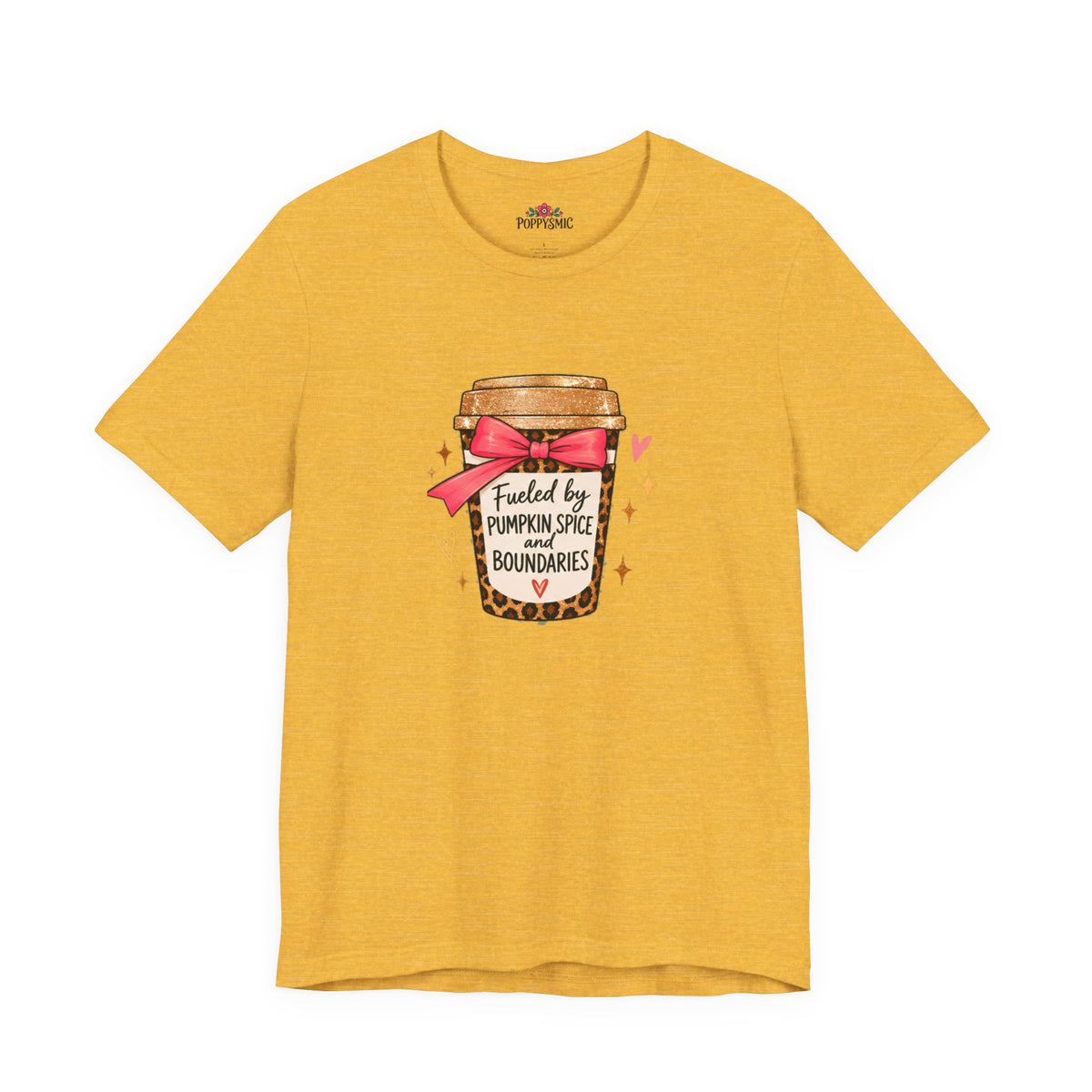 Fueled by Pumpkin Spice and Boundaries Graphic T-Shirt