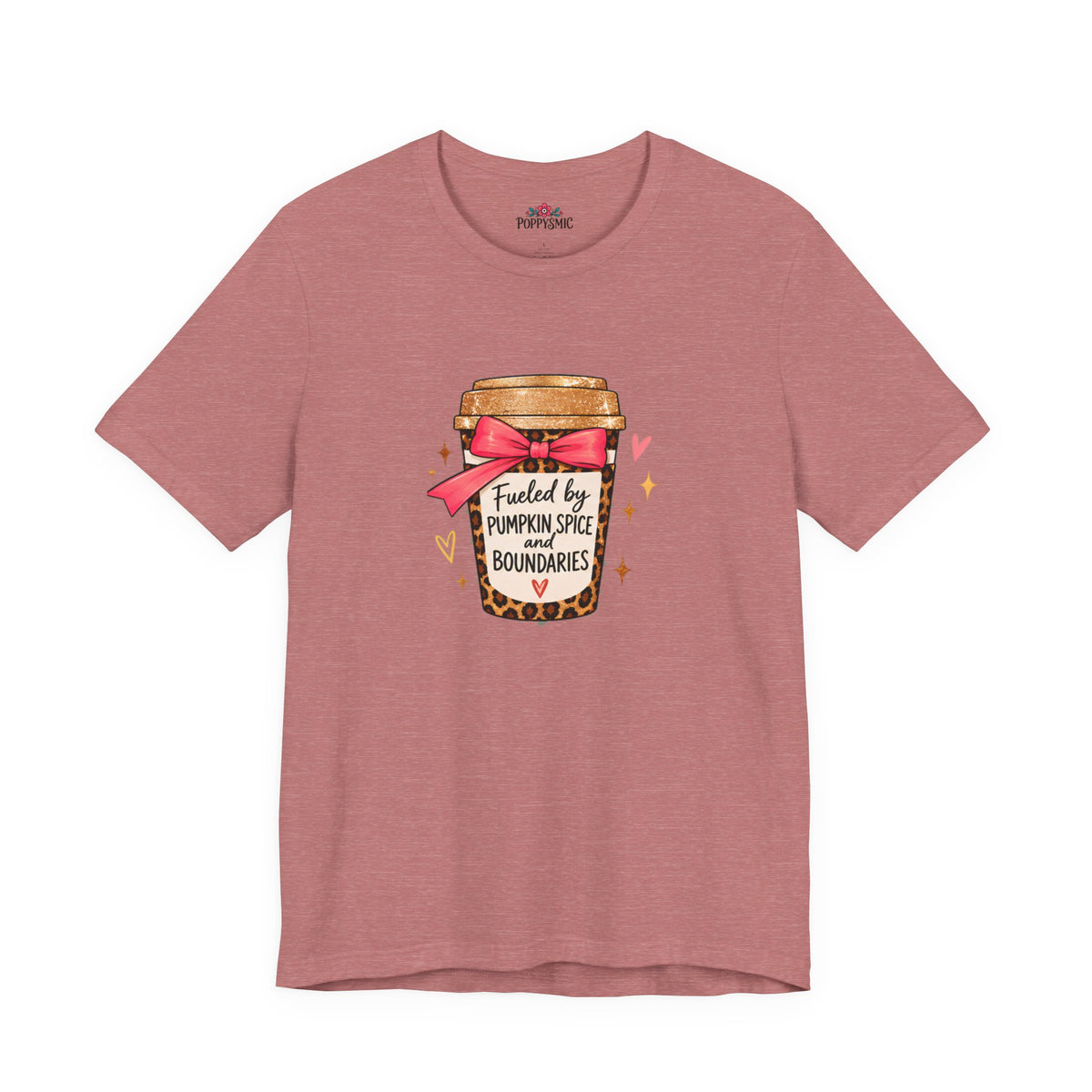 Fueled by Pumpkin Spice and Boundaries Graphic T-Shirt