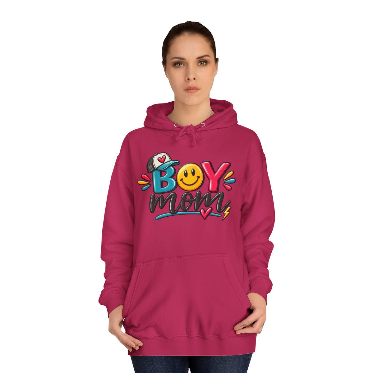Boy Mom Graphic Hoodie