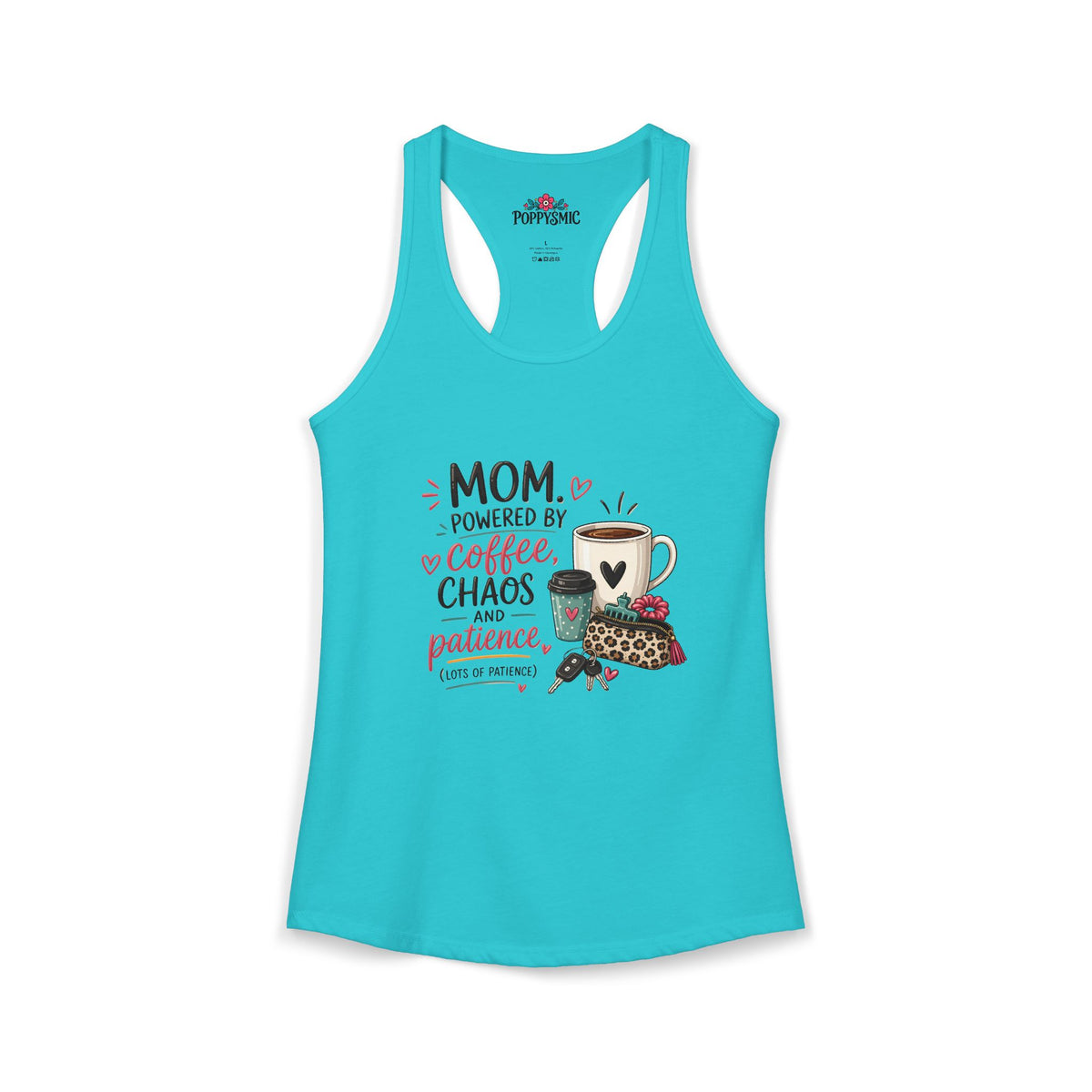Powered by Coffee Racerback Tank