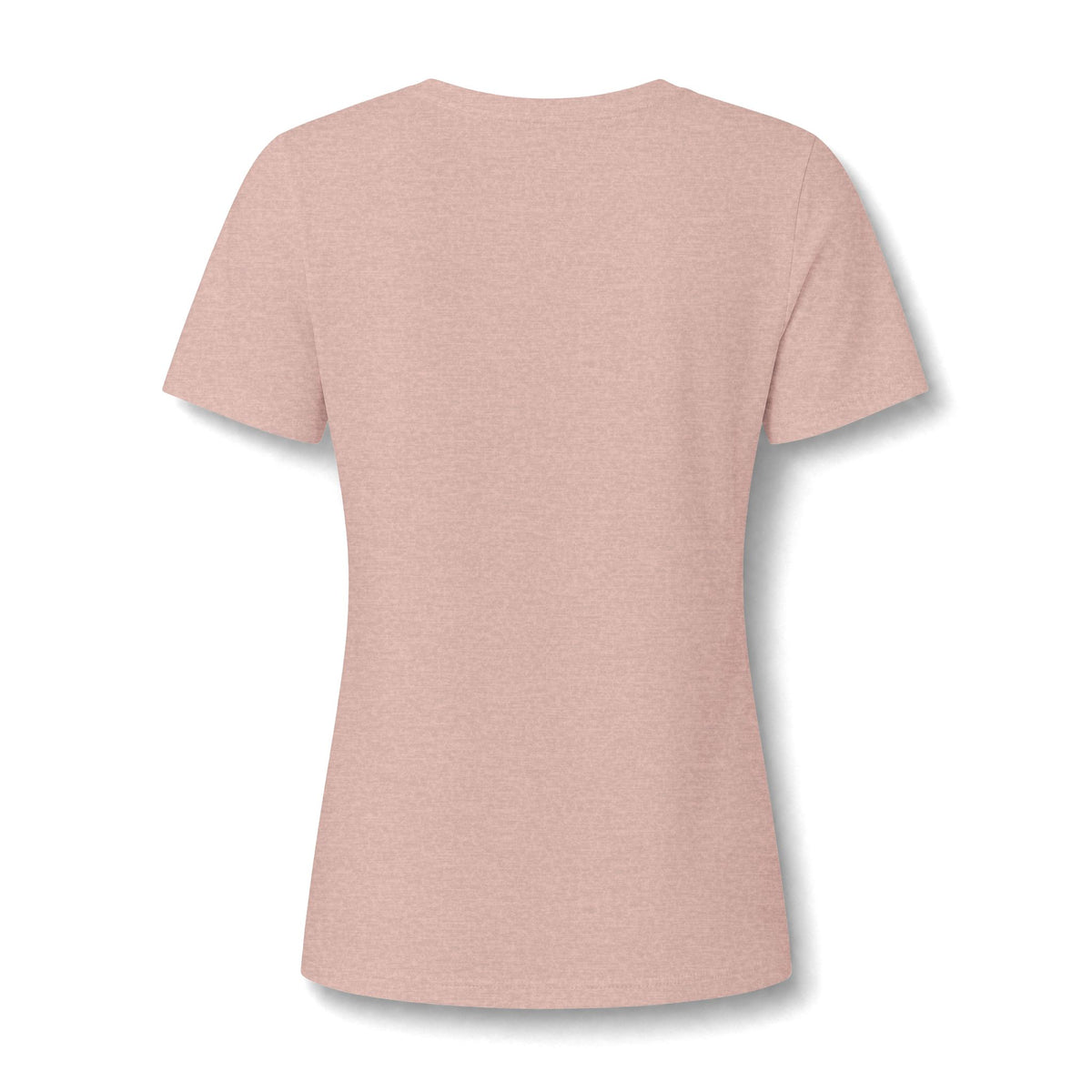Mom Tee — "Mom Powered by Coffee, Chaos & Patience" V‑Neck