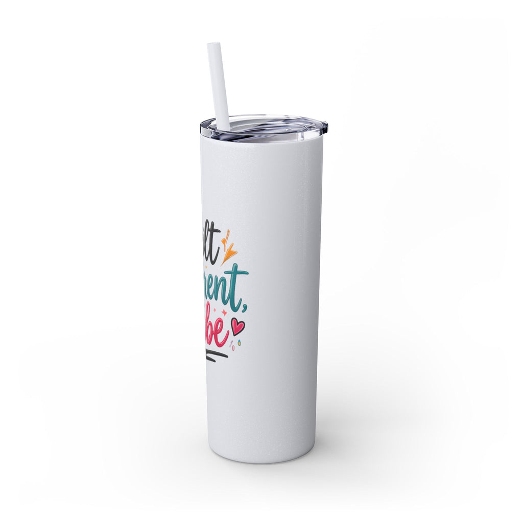 Built Different Babe Skinny Tumbler — 20oz Insulated Straw Cup
