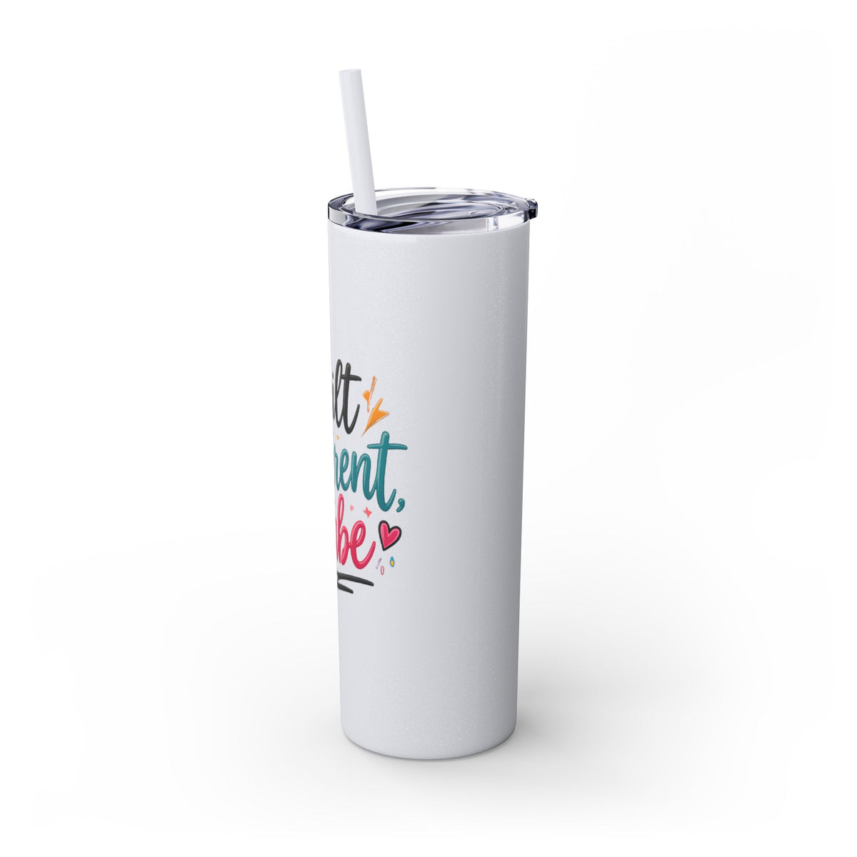 Built Different Babe Skinny Tumbler — 20oz Insulated Straw Cup