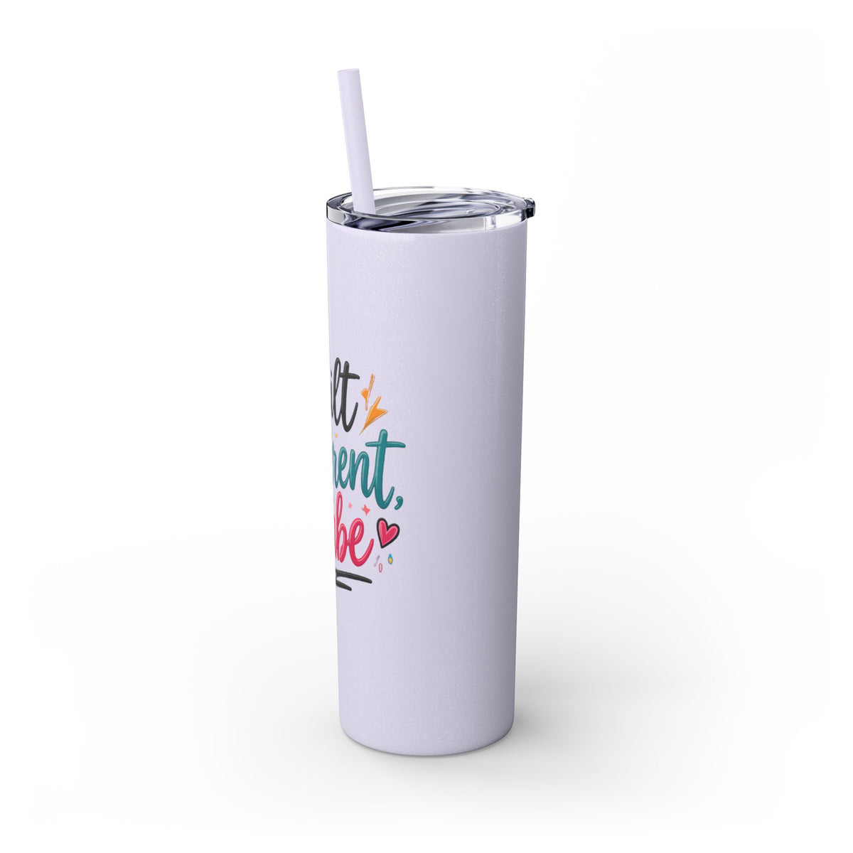 Built Different Babe Skinny Tumbler — 20oz Insulated Straw Cup