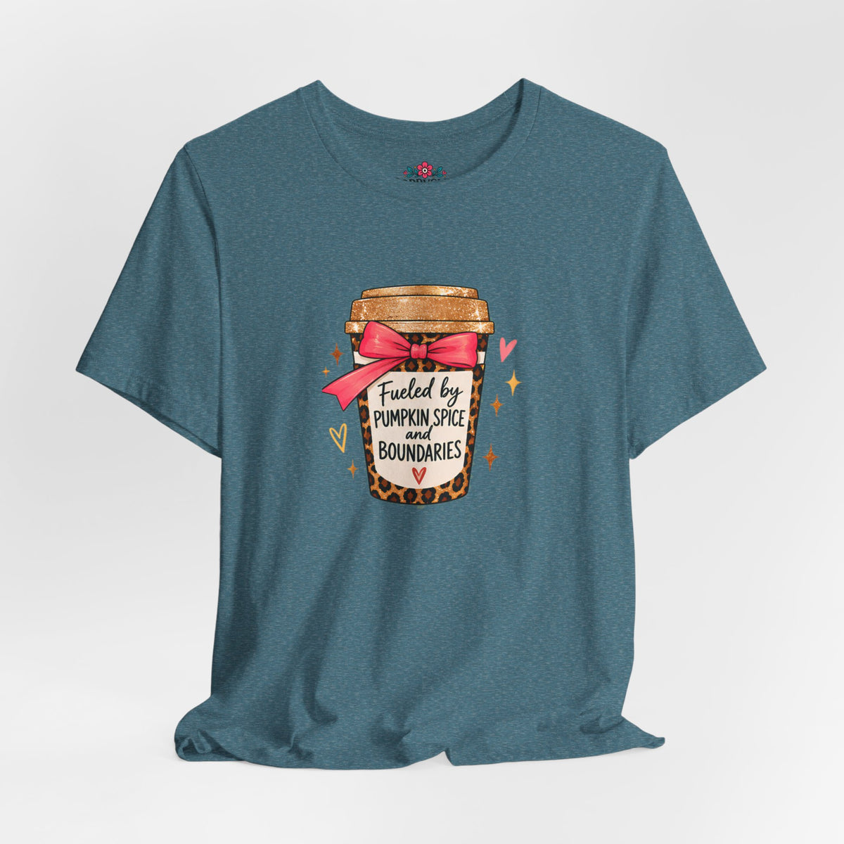 Fueled by Pumpkin Spice and Boundaries Graphic T-Shirt