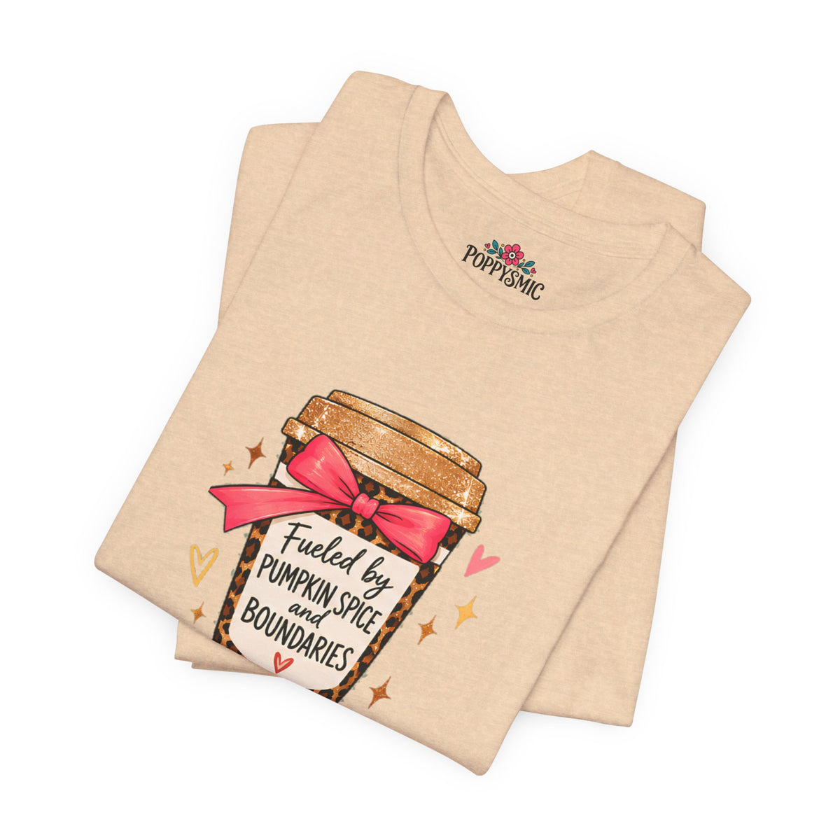 Fueled by Pumpkin Spice and Boundaries Graphic T-Shirt