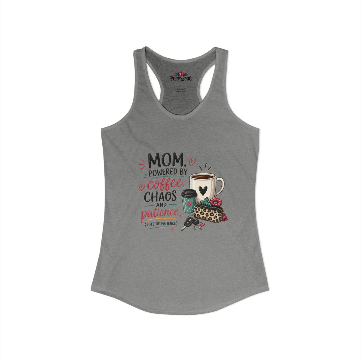 Powered by Coffee Racerback Tank