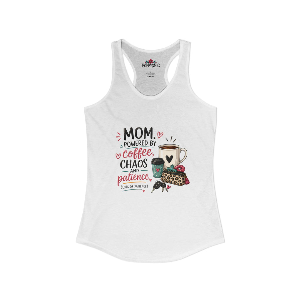 Powered by Coffee Racerback Tank