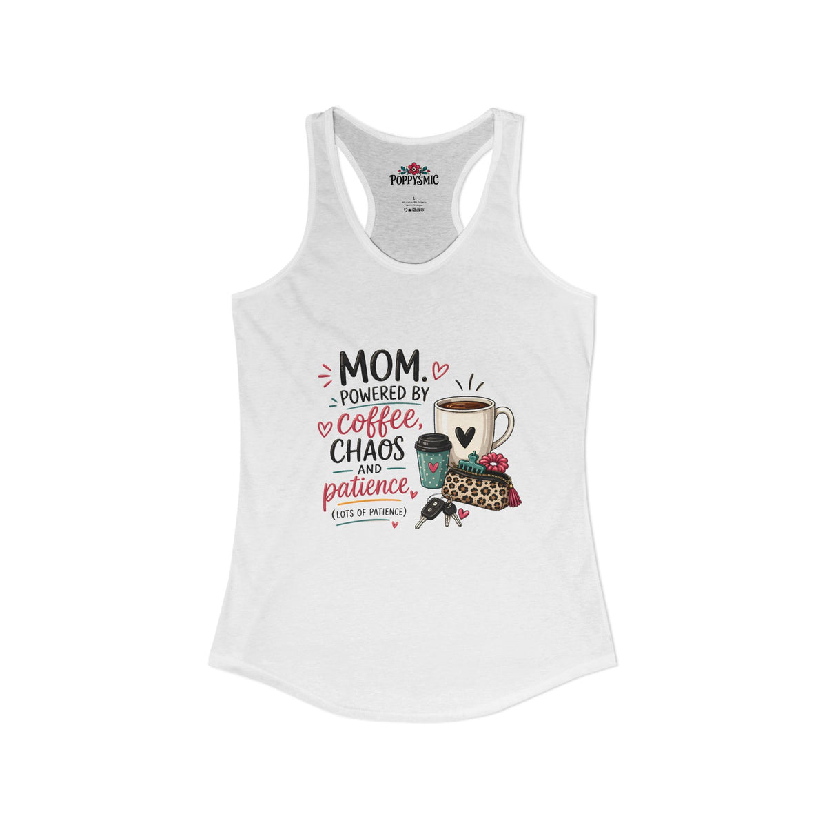 Powered by Coffee Racerback Tank
